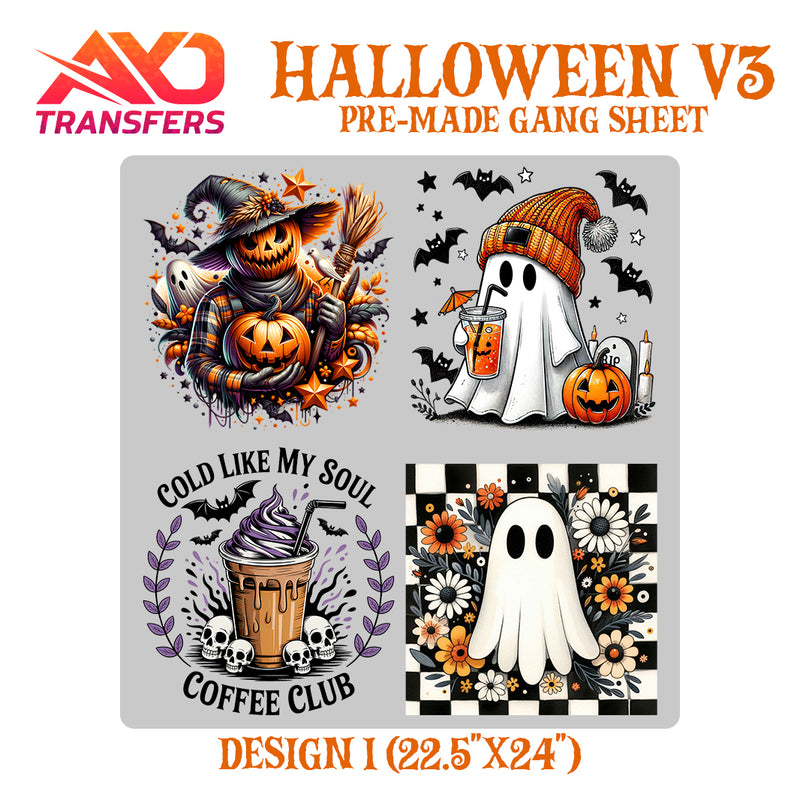 Load image into Gallery viewer, Halloween V3 Premade Gangsheet