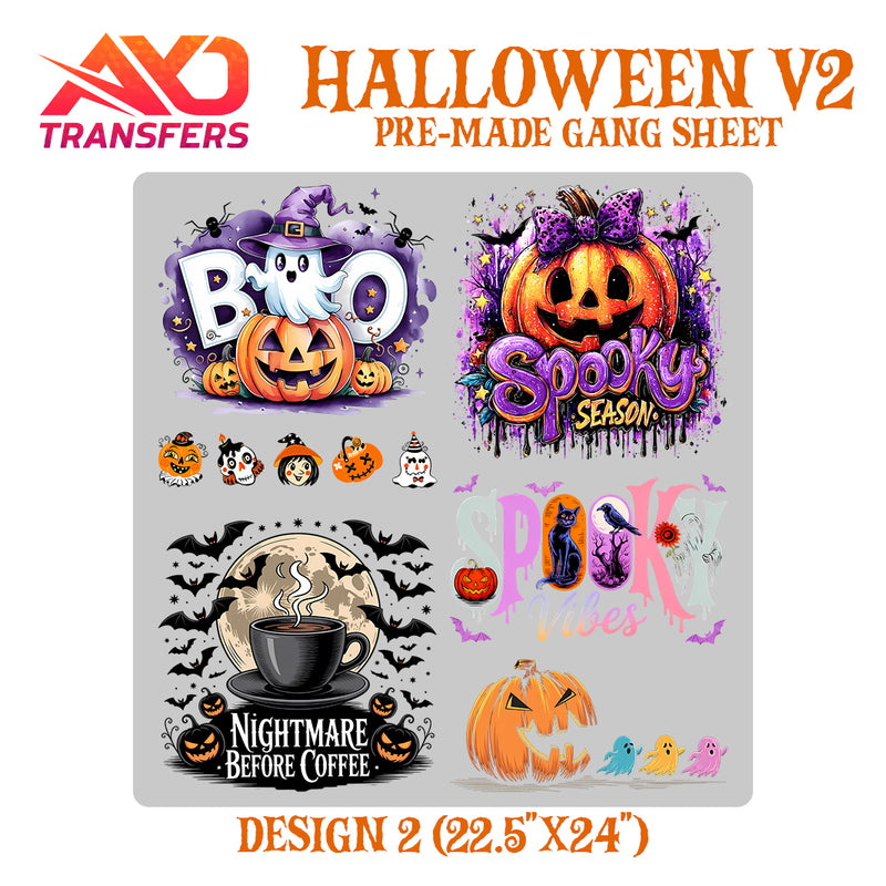Load image into Gallery viewer, Halloween V2 Premade Gangsheet