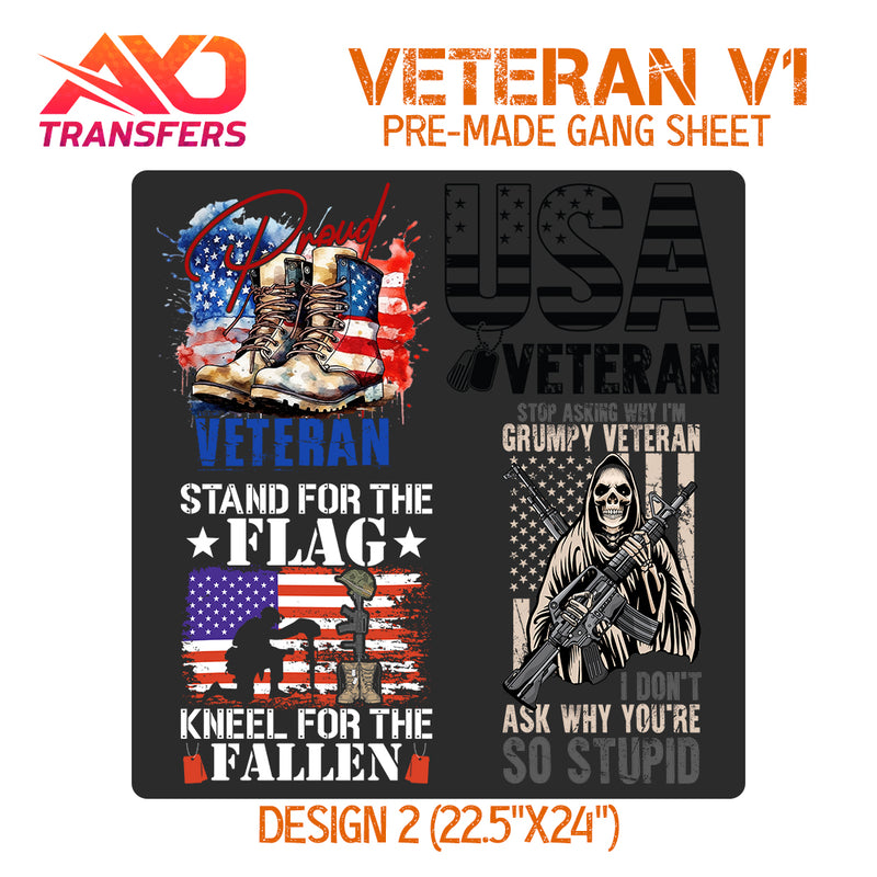 Load image into Gallery viewer, US Veteran V1 Premade Gangsheet