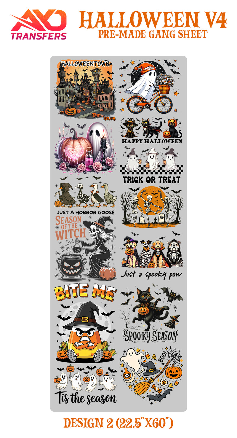 Load image into Gallery viewer, Halloween V4 Premade Gangsheet
