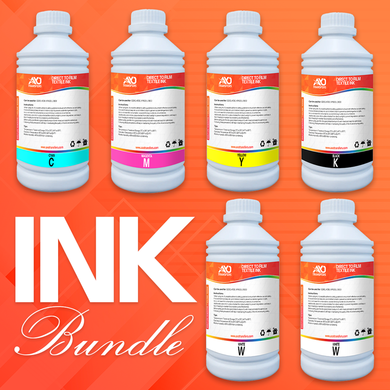 Load image into Gallery viewer, AXO TRANSFERS PREMIUM DTF INKS 1L BOTTLES
