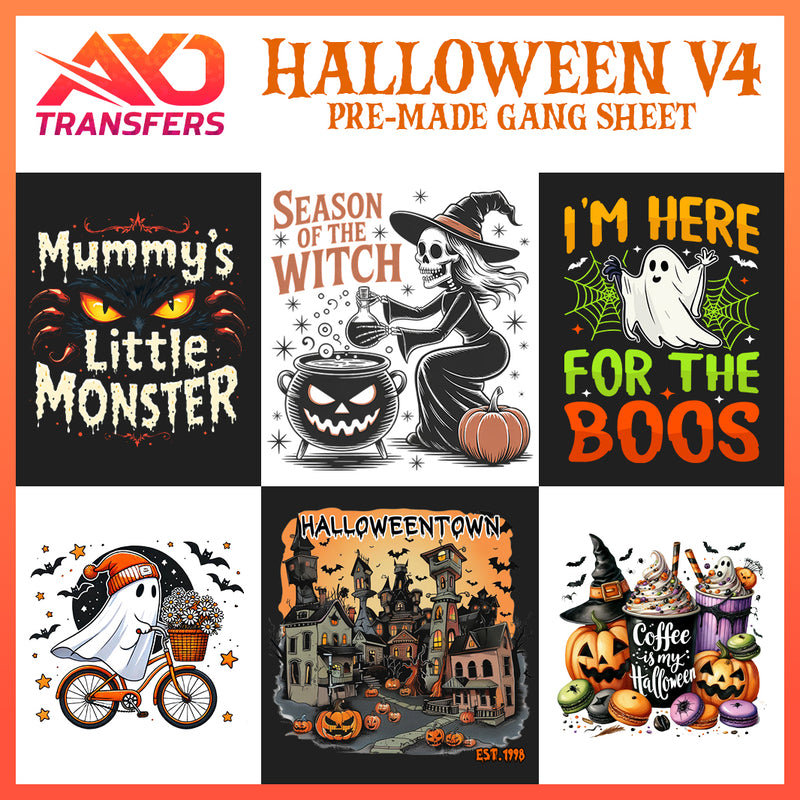 Load image into Gallery viewer, Halloween V4 Premade Gangsheet