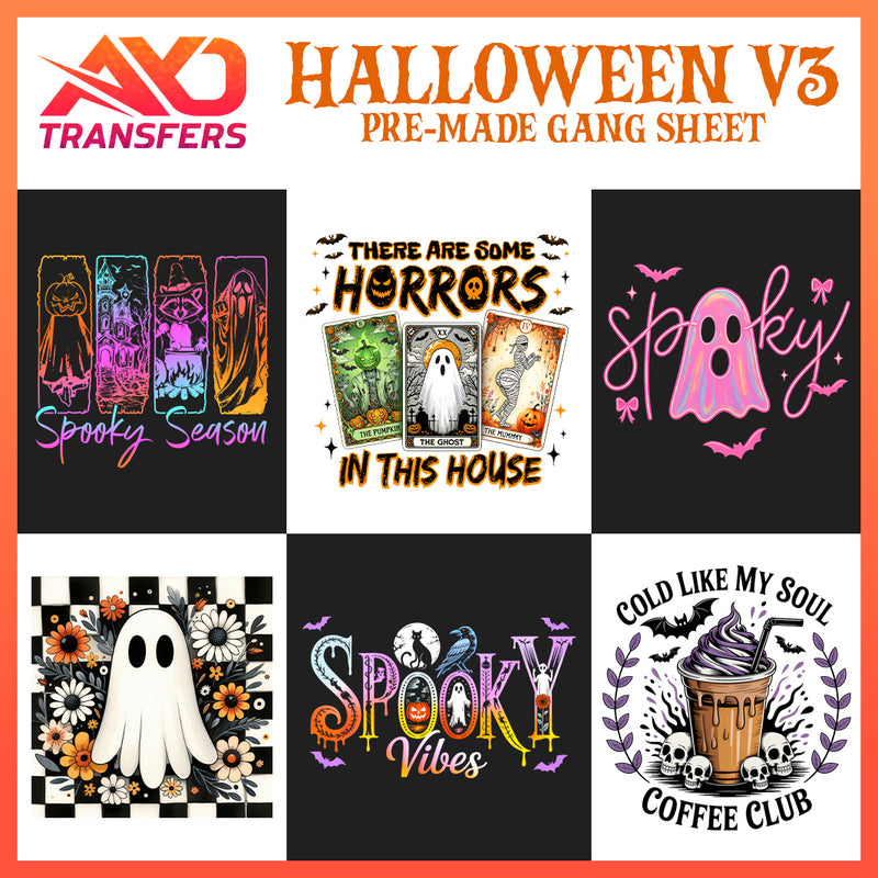 Load image into Gallery viewer, Halloween V3 Premade Gangsheet