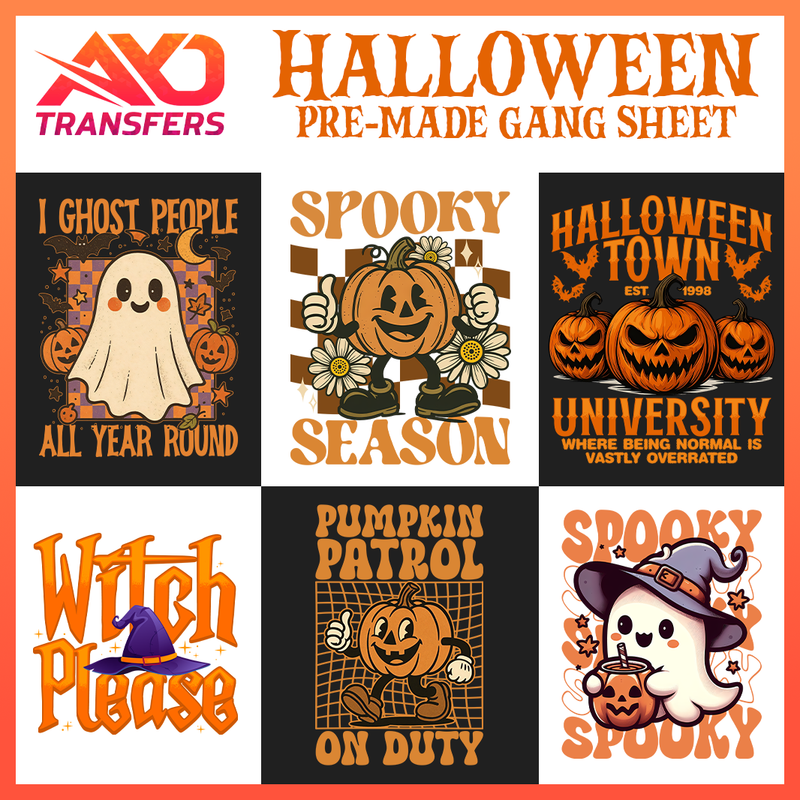 Load image into Gallery viewer, Halloween Premade Gangsheet