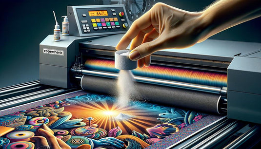 How Is the Powder Adhesive Used in the DTF Process?