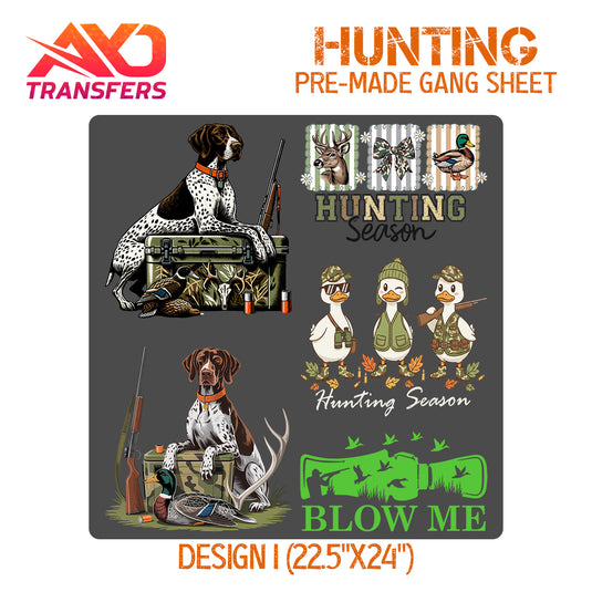 Hunting Premade Gangsheet