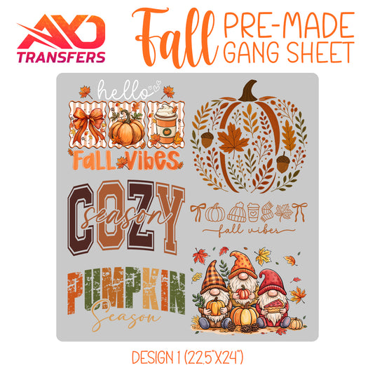 Fall / Autumn v1 Premade Gangsheet