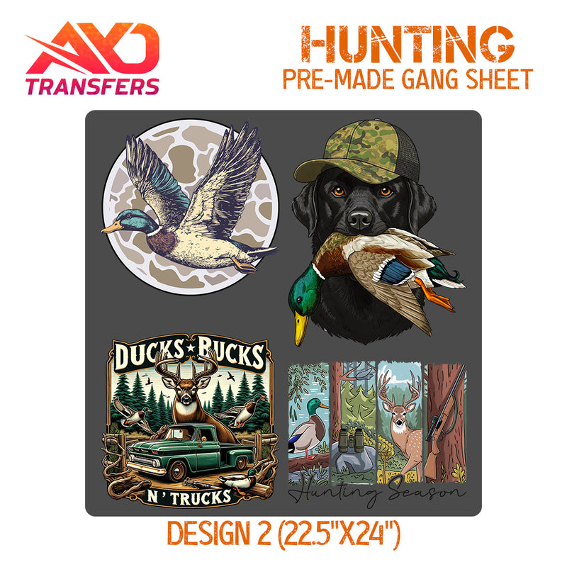 Load image into Gallery viewer, Hunting Premade Gangsheet
