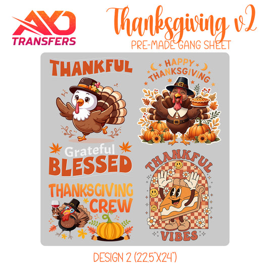 Thanksgiving V2 Premade Gangsheet