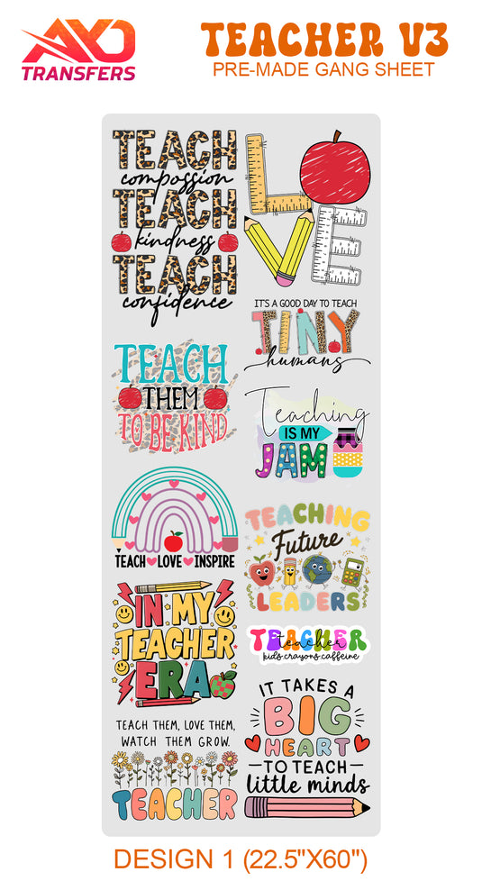 Teachers V3 Premade Gangsheet