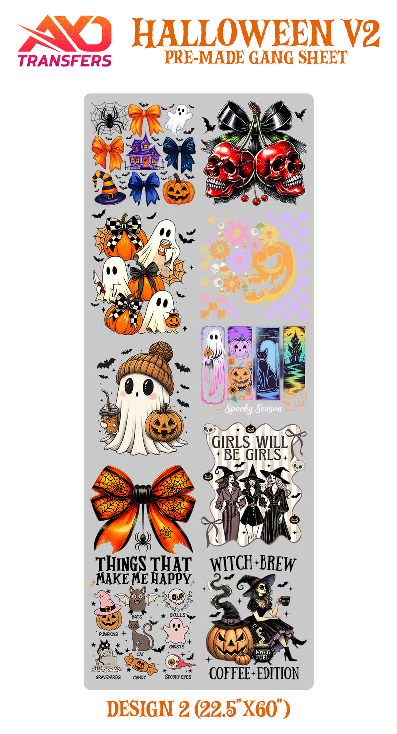 Load image into Gallery viewer, Halloween V2 Premade Gangsheet
