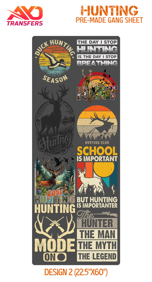 Hunting Premade Gangsheet