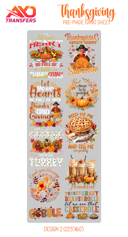 Thanksgiving V1 Premade Gangsheet