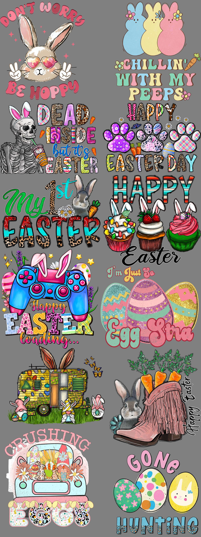 Load image into Gallery viewer, Easter Premade Gangsheet
