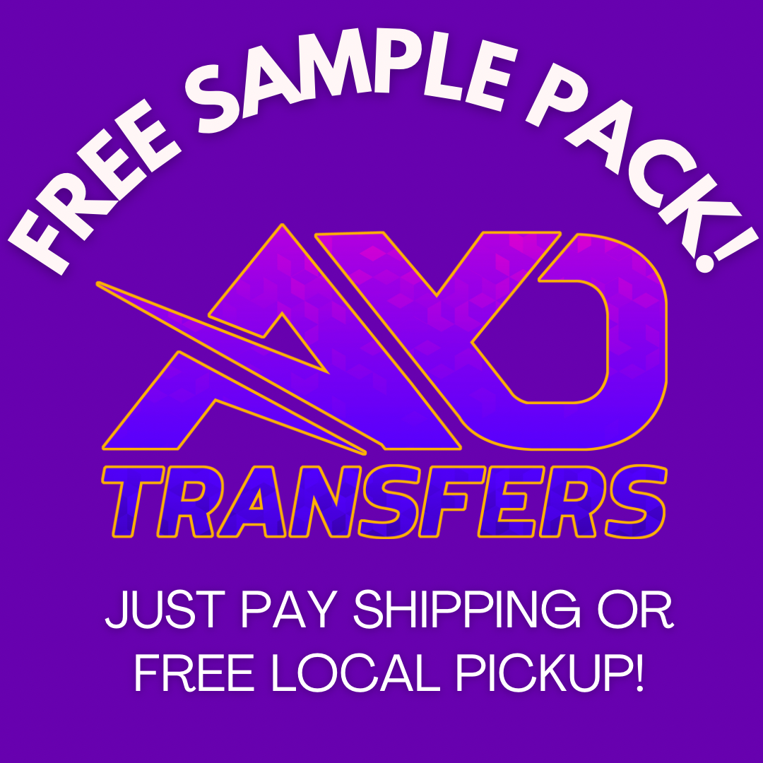 Axo Transfers Sample Pack 1 Per Customer