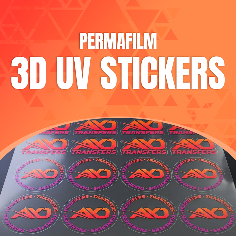 Load image into Gallery viewer, PERMAFILM 3D UV STICKERS - Upload or Build a Gang Sheet
