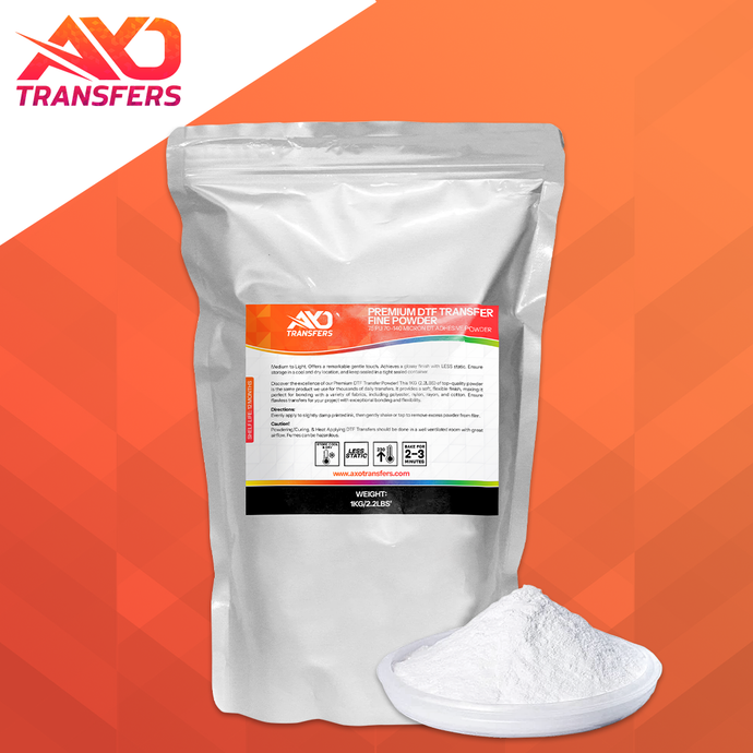 Axo Transfers Premium DTF TPU POWDER (1KG Bags/2.2LBS)