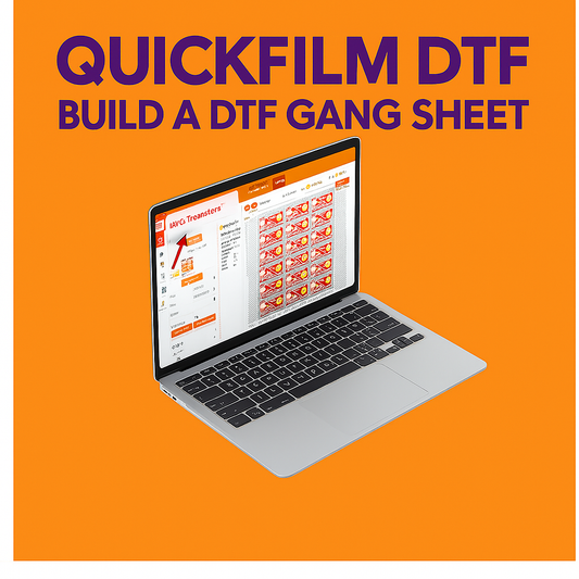 QUICKFILM DTF - Build a DTF Gang Sheet | Custom DTF Transfer Printing | Axo Transfers


