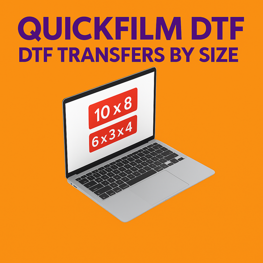 QUICKFILM DTF - DTF Transfers by Size | Custom DTF Printing | Axo Transfers

