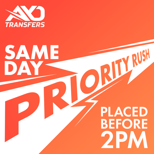 Same Day Priority Rush(Placed before 2pm)