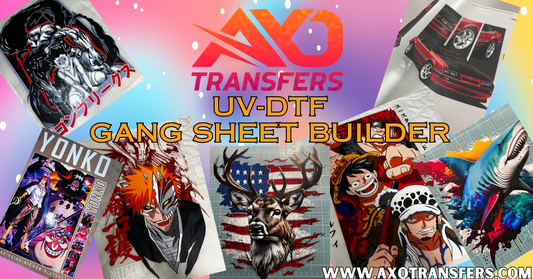 UV-DTF GANG SHEET - BUILD A GANG SHEET