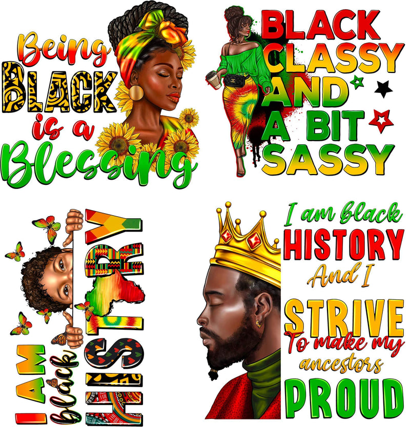 Load image into Gallery viewer, Black History Pre-Made Gang Sheets
