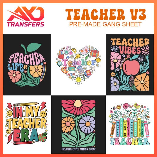 Teachers V3 Premade Gangsheet