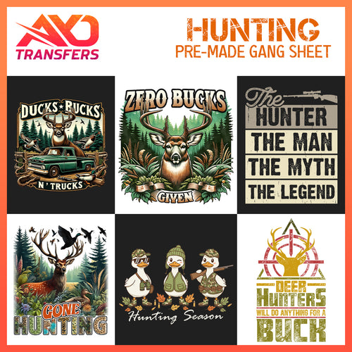 Hunting Premade Gangsheet