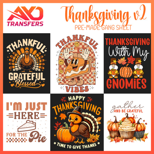 Thanksgiving V2 Premade Gangsheet