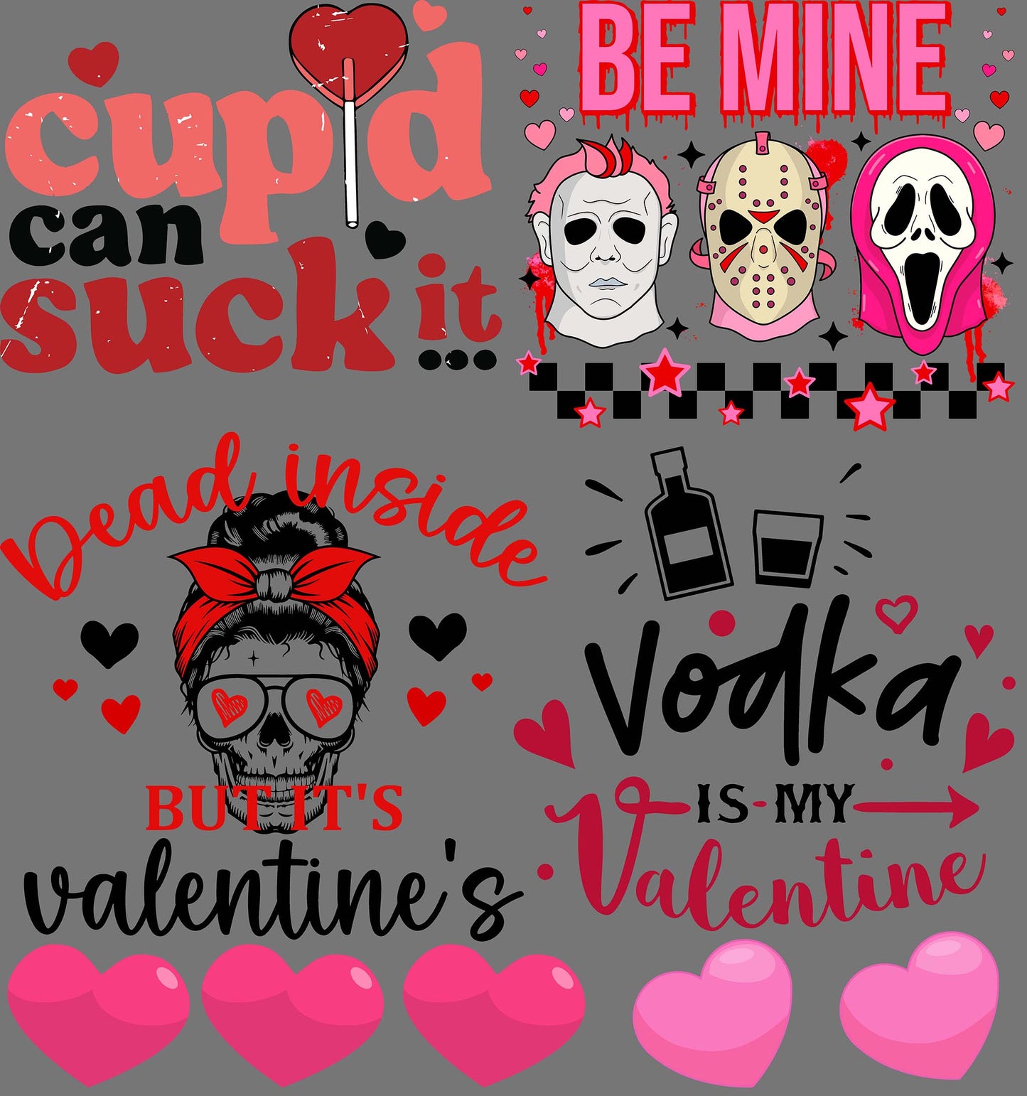 Valentine's Day Pre-Made Gang Sheets